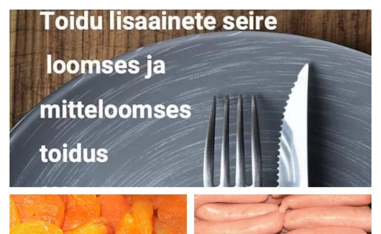 lisaained aprikoosides ja viinerites üle piirnormi